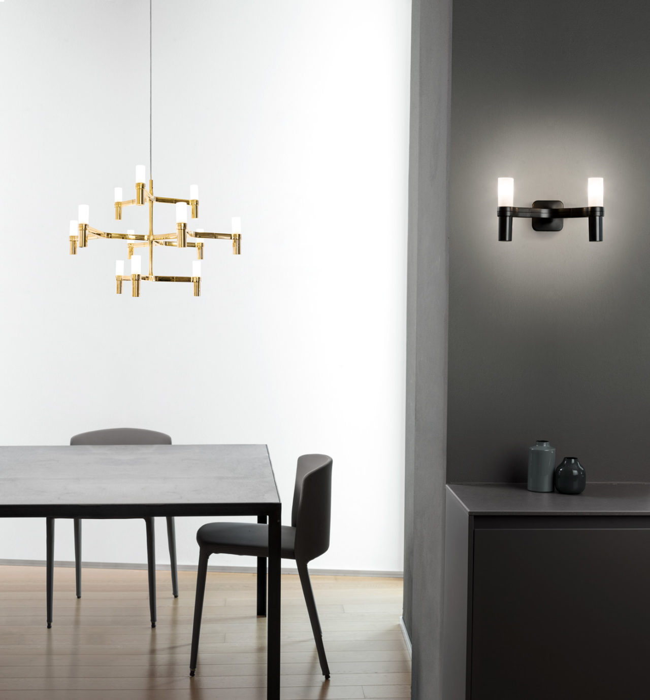 Crown Wall 2 Lamp Light by Nemo Lamps